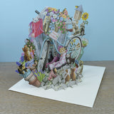 "Kittens" - Top of the World Birthday Pop Up Greetings Card