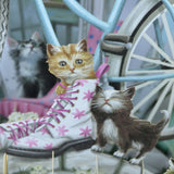 "Kittens" - Top of the World Birthday Pop Up Greetings Card