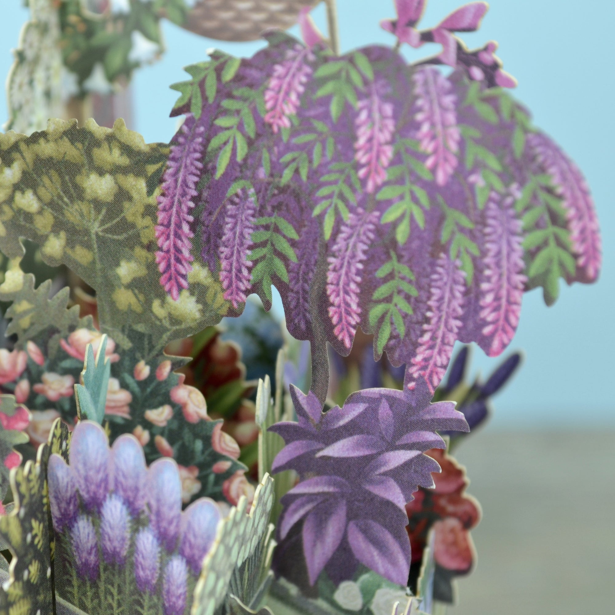&quot;The Flower Seller&#39;s Bicycle&quot; - 3D Pop Up Greetings Card
