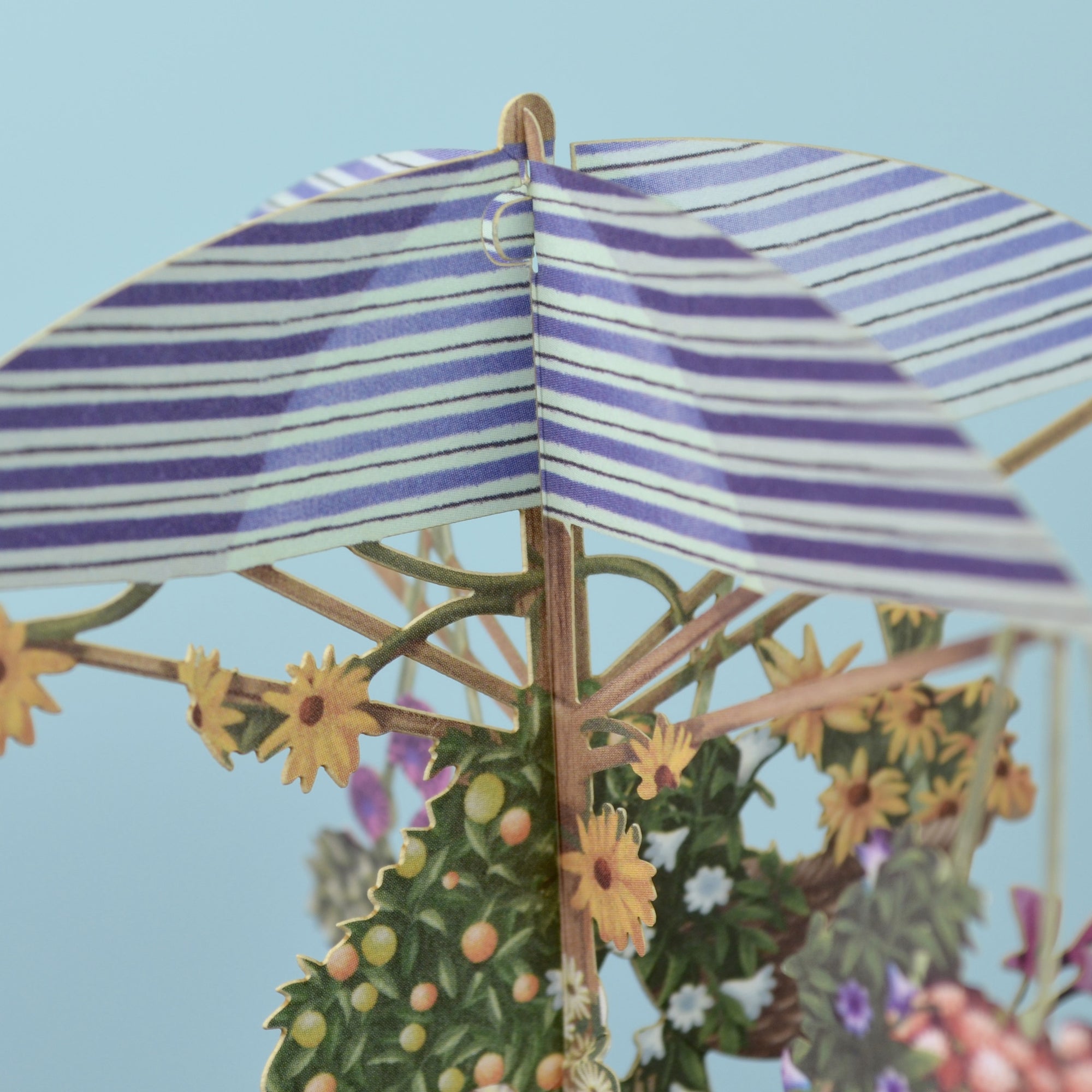 &quot;The Flower Seller&#39;s Bicycle&quot; - 3D Pop Up Greetings Card