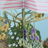 "The Flower Seller's PINK Bicycle" - 3D Pop Up Greetings Card