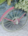 "The Flower Seller's PINK Bicycle" - 3D Pop Up Greetings Card