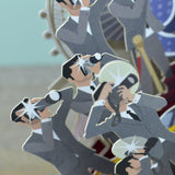 30th Birthday Man - Top of the World Pop Up Greetings Card