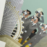 30th Birthday Man - Top of the World Pop Up Greetings Card