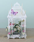 "85 Today Flower Cage" - 3D Pop Up Greetings Card