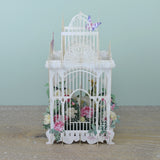 "100 Today Flower Cage" - 3D Pop Up Greetings Card