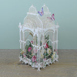 "100 Today Flower Cage" - 3D Pop Up Greetings Card