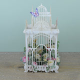 "100 Today Flower Cage" - 3D Pop Up Greetings Card