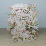 "Wedding" - Top of the World Pop Up Greetings Card