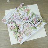 "Wedding" - Top of the World Pop Up Greetings Card
