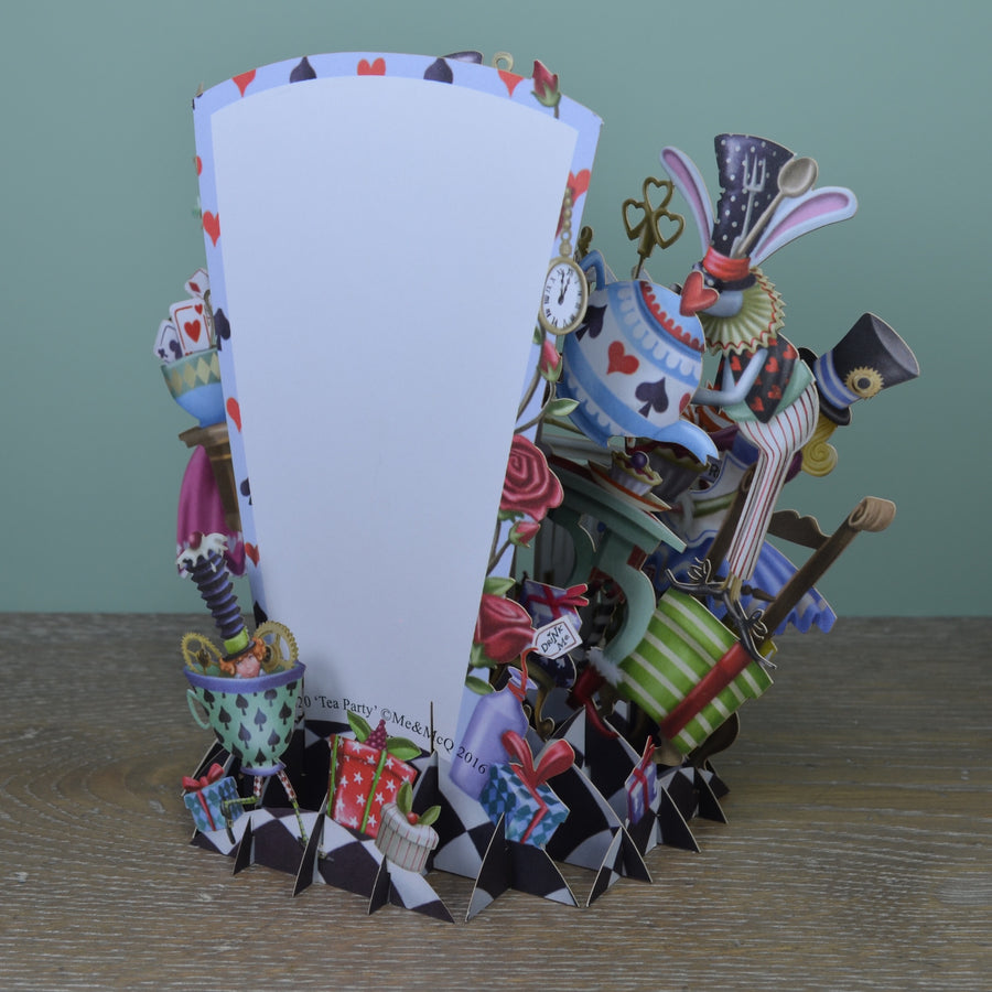Large message panel on back