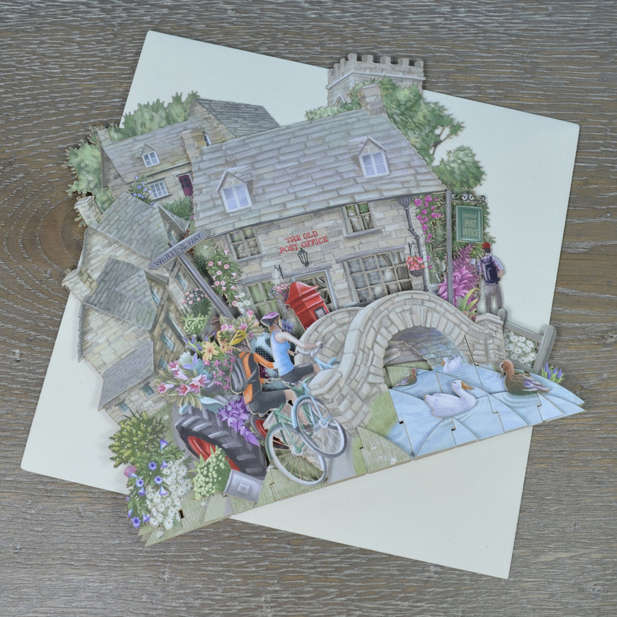 "The Cotswolds" - Top of the World Pop Up Greetings Card