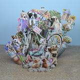 "Happy Birthday" Puppies - Top of the World Pop Up Greetings Card