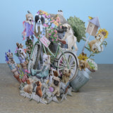 "Happy Birthday" Puppies - Top of the World Pop Up Greetings Card