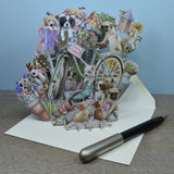 "Happy Birthday" Puppies - Top of the World Pop Up Greetings Card