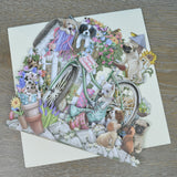 "Happy Birthday" Puppies - Top of the World Pop Up Greetings Card
