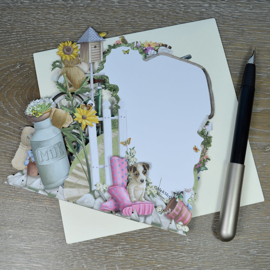 "Happy Birthday" Puppies - Top of the World Pop Up Greetings Card