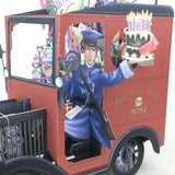 Birthday Postman and the Dog came too - 3D Pop Up Greetings Card