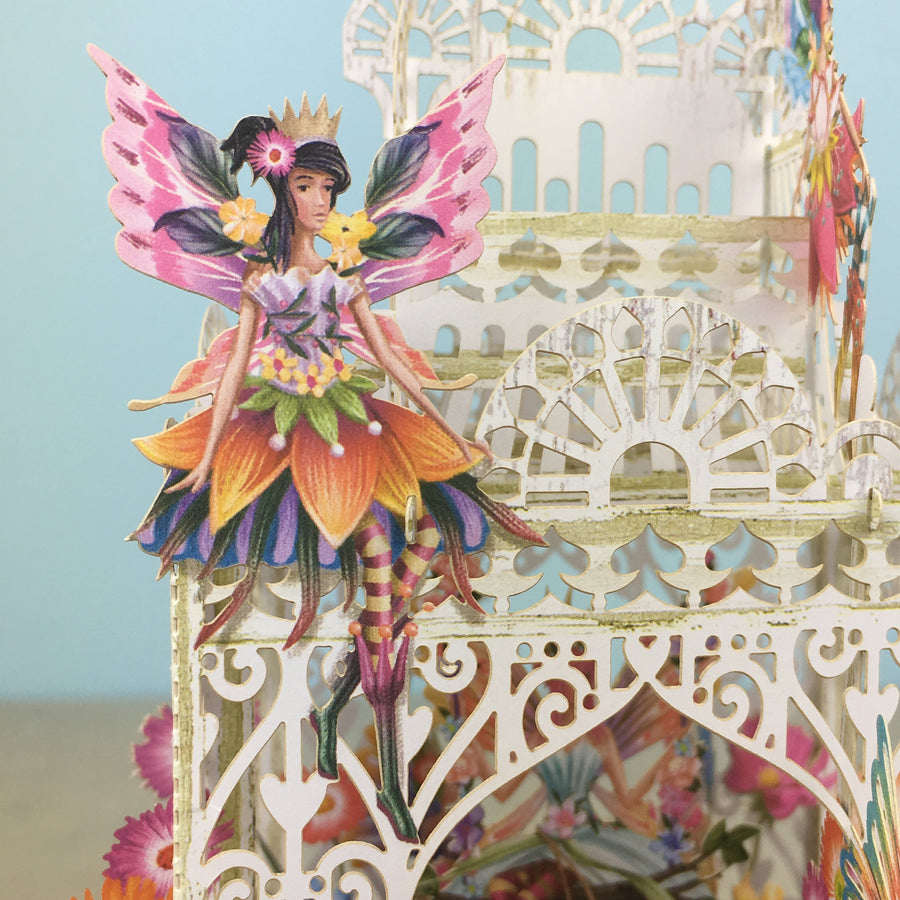 Flower Fairies - 3D Pop Up Greetings Card