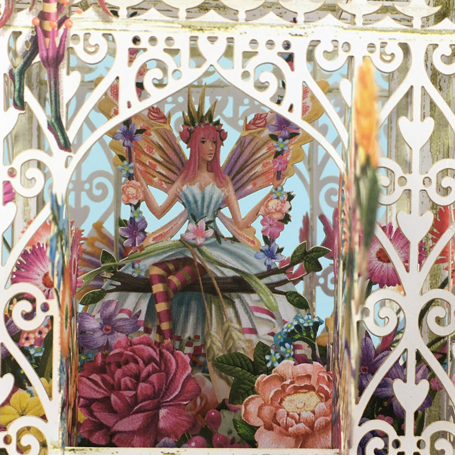 Flower Fairies - 3D Pop Up Greetings Card