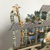 "Noah's Ark" - Top of the World Pop Up Greetings Card