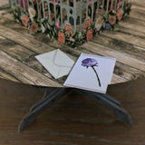 Roses on the Table - 3D Pop Up Greetings Card