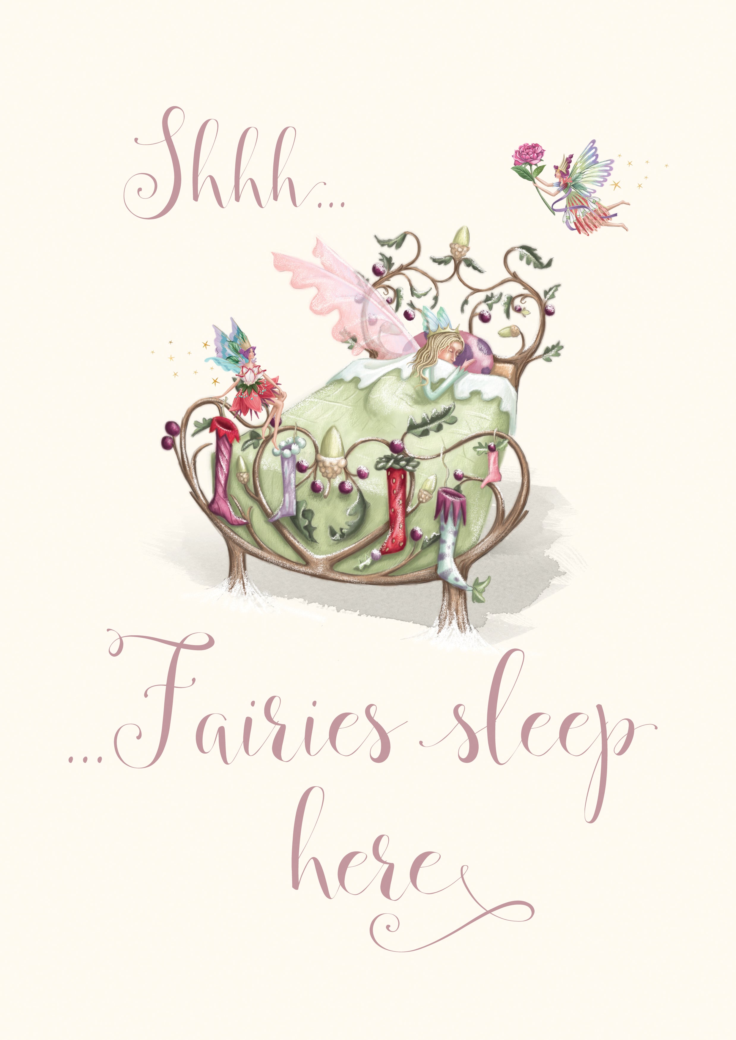 Spring Fairy Reuben Shh... Fairies Sleep Here - Reuben McHugh – Me&McQ