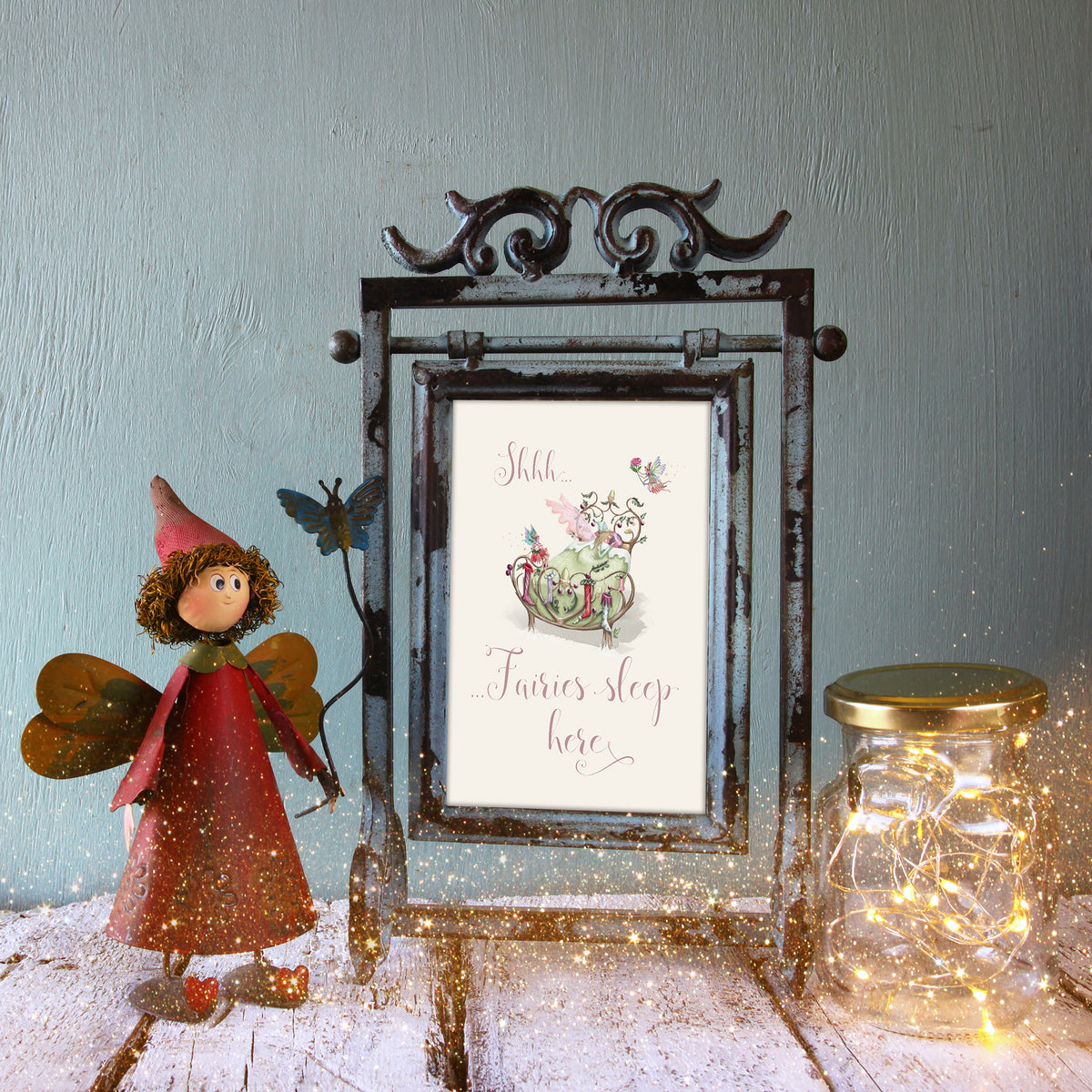 Spring Fairy Reuben Shh... Fairies Sleep Here - Reuben McHugh – Me&McQ