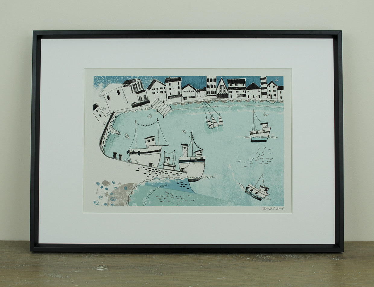 St Ives Harbour Print - Reuben McHugh