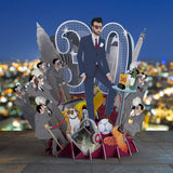 30th Birthday Man - Top of the World Pop Up Greetings Card