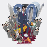 30th Birthday Pop Up Card