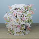 "Wedding" - Top of the World Pop Up Greetings Card
