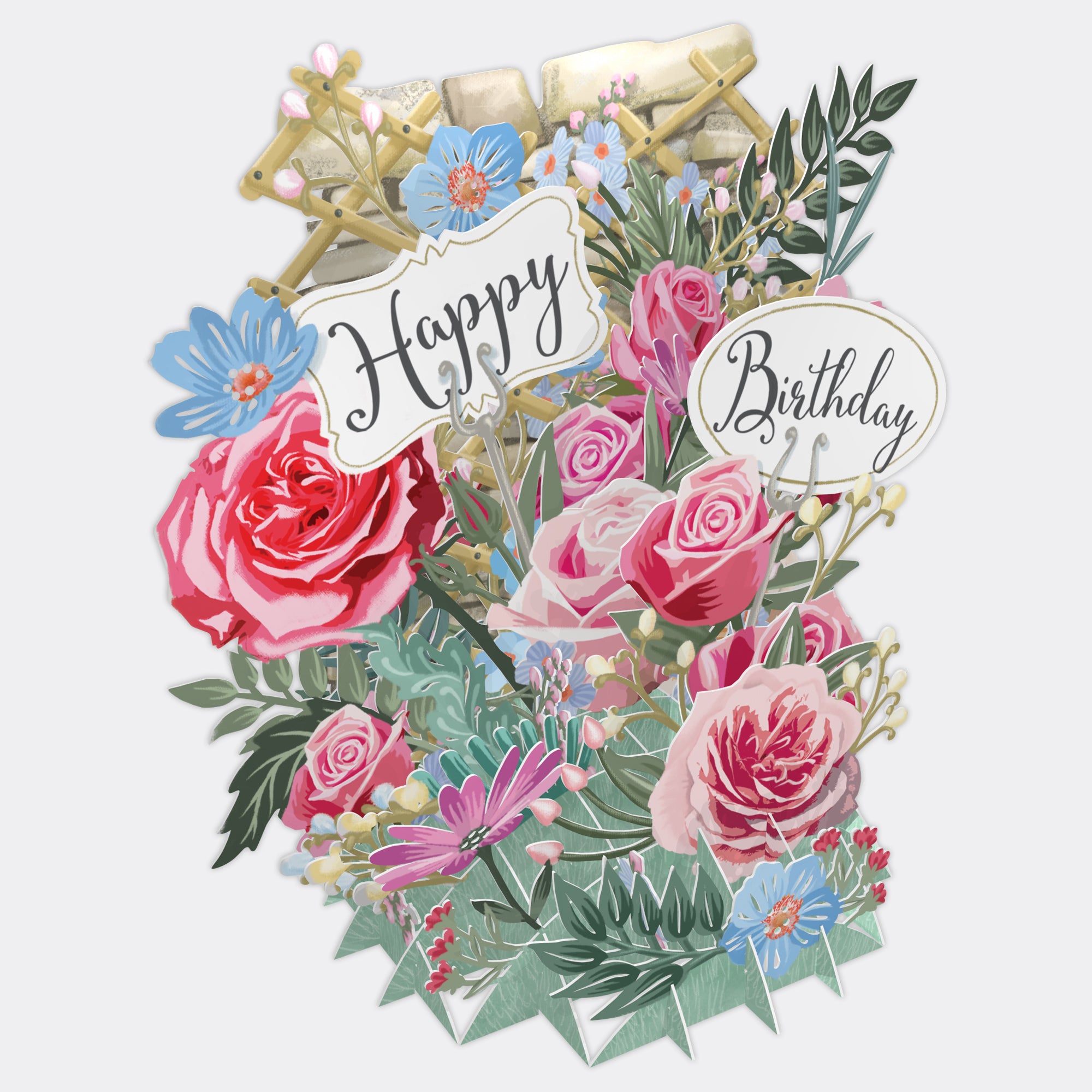 Happy Birthday Pop Up Card