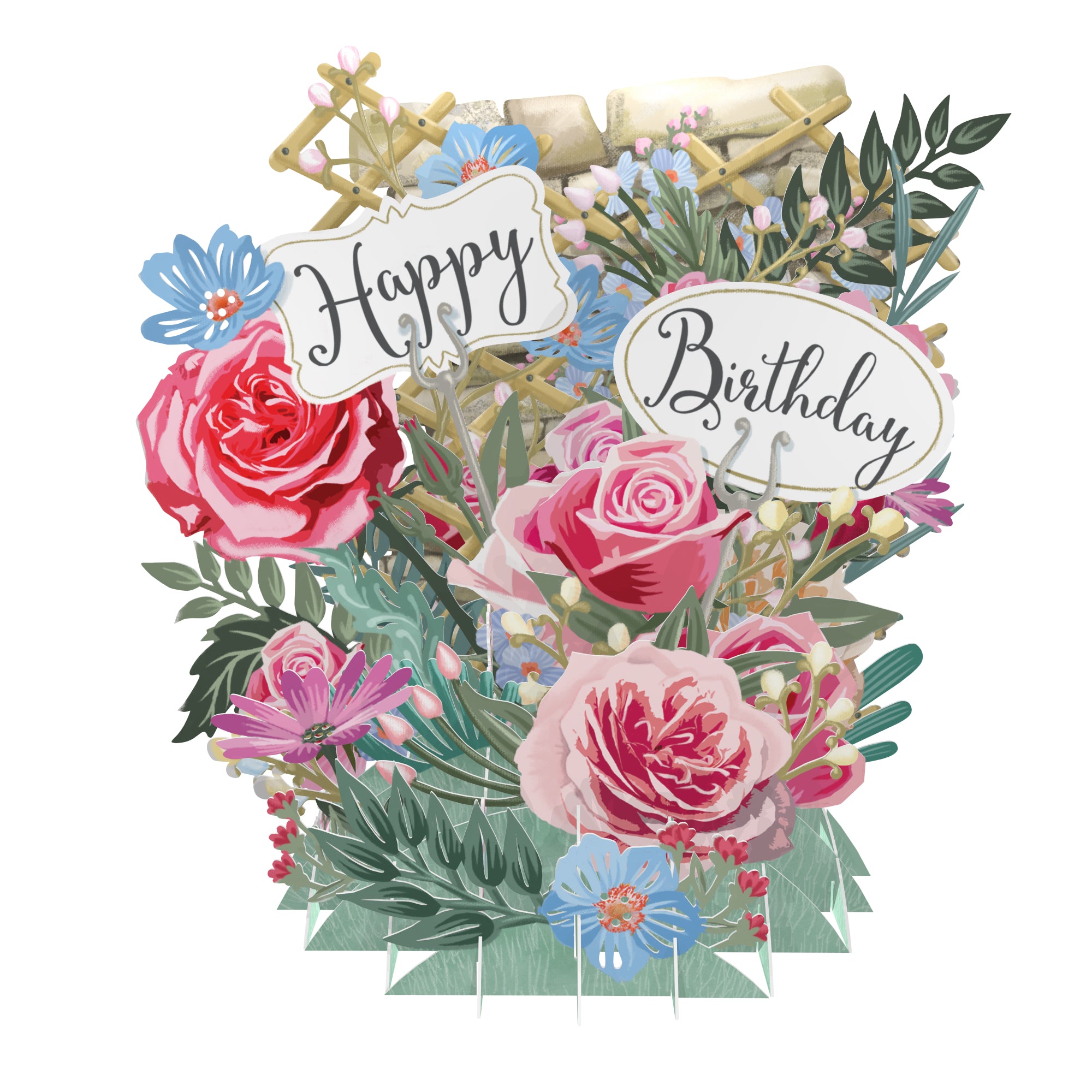 Happy Birthday Pop Up Greetings Card