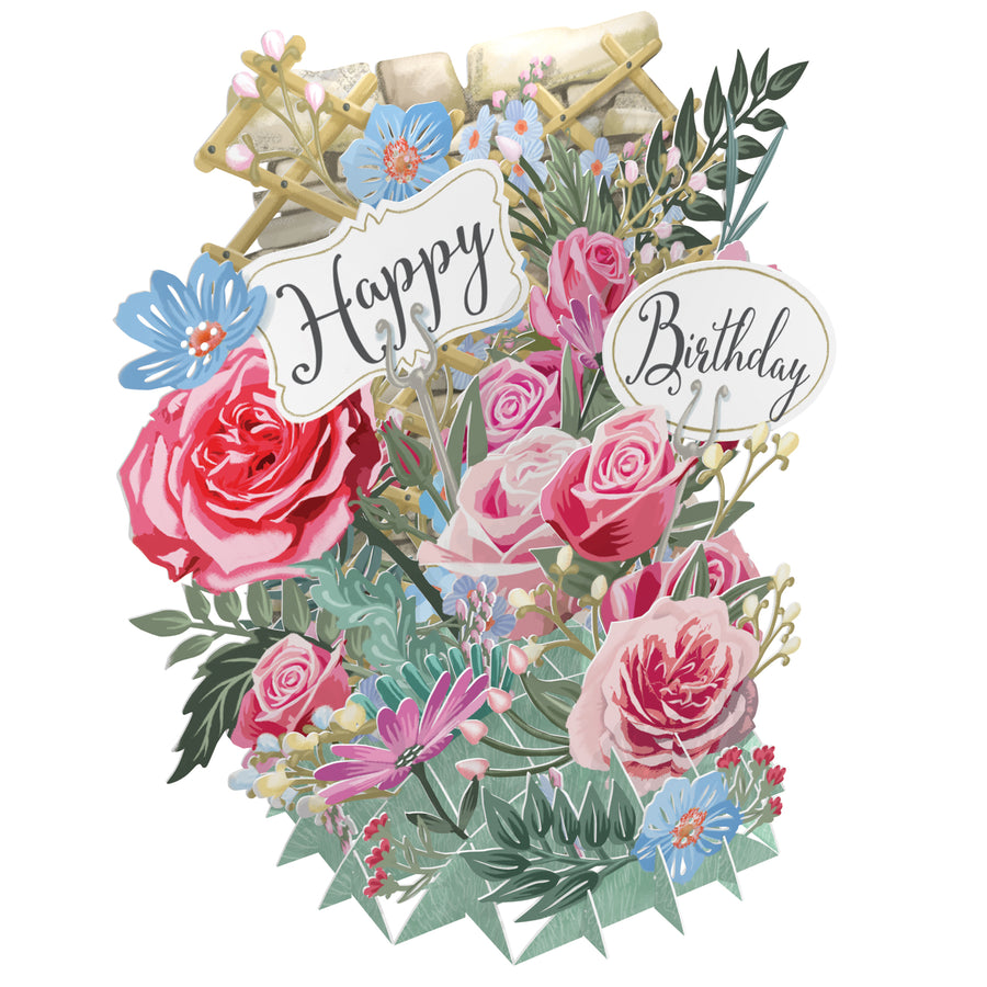 Happy Birthday Pop Up Greetings Card