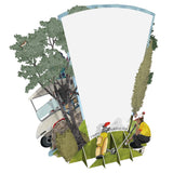 3D Pop Up Golf World Card | Me&McQ
