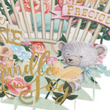 "Beautiful New Baby" - Top of the World Pop Up Greetings Card