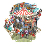 Carousel Capers - Top of the World Pop Up Greetings Card