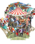 Carousel Capers - Top of the World Pop Up Greetings Card