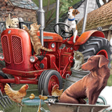 The Farmyard - Top of the World Pop Up Greetings Card