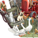 The Farmyard - Top of the World Pop Up Greetings Card