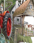The Farmyard - Top of the World Pop Up Greetings Card