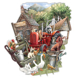 The Farmyard - Top of the World Pop Up Greetings Card