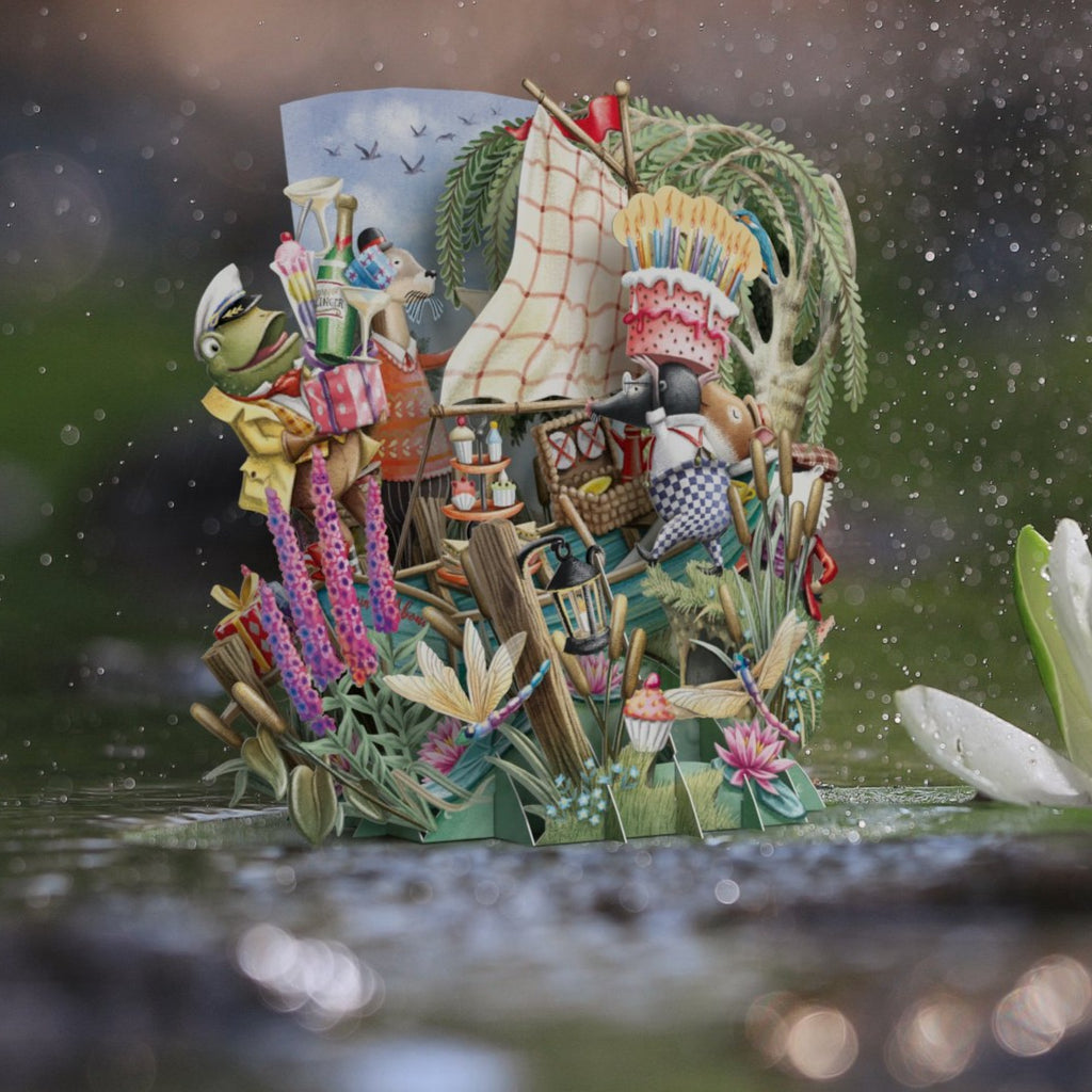 The Riverbank - Top of the World Pop Up Greetings Card