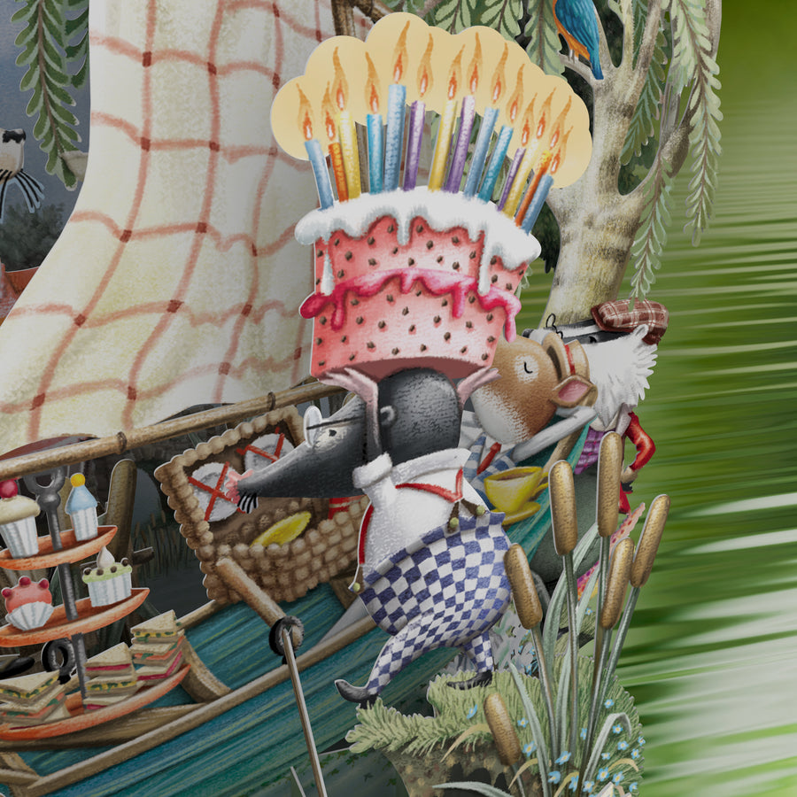 The Riverbank - Top of the World Pop Up Greetings Card