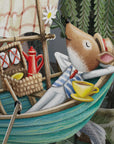 The Riverbank - Top of the World Pop Up Greetings Card