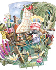 The Riverbank - Top of the World Pop Up Greetings Card