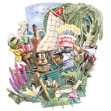 The Riverbank - Top of the World Pop Up Greetings Card
