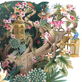 "Fairy Cages" - Top of the World Pop Up Greetings Card