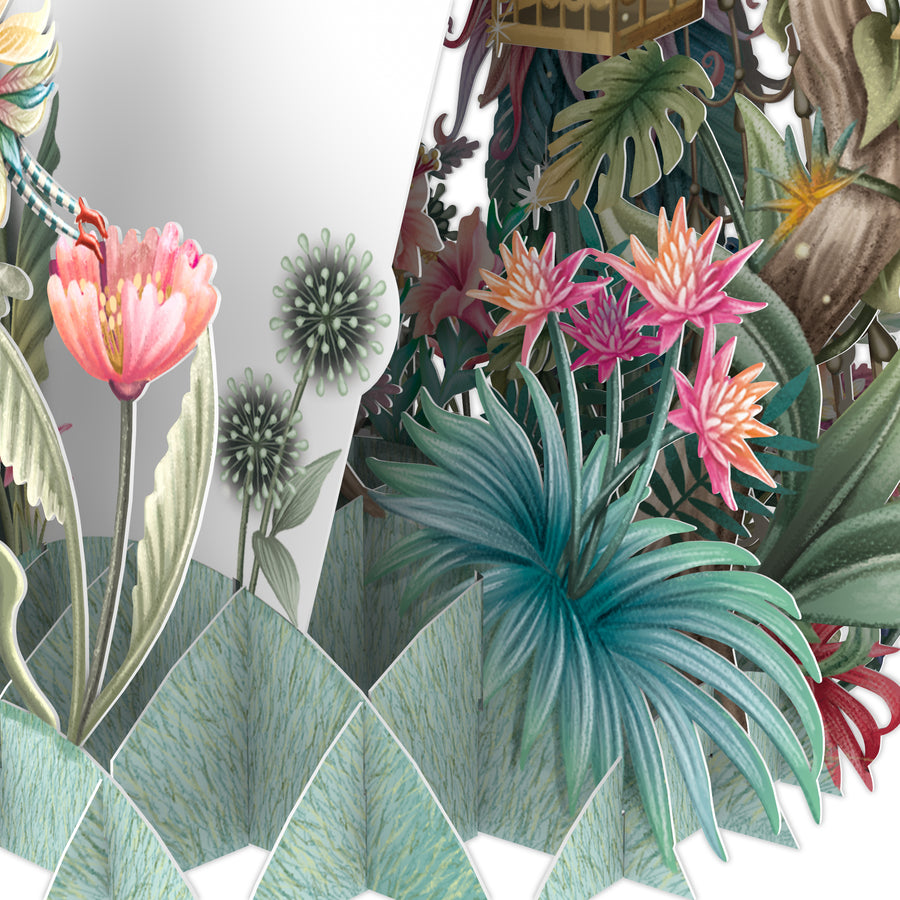 "Fairy Cages" - Top of the World Pop Up Greetings Card